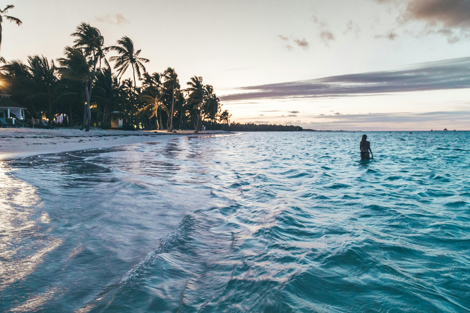 Imagen vista playa de Punta Cana en República Dominicana.