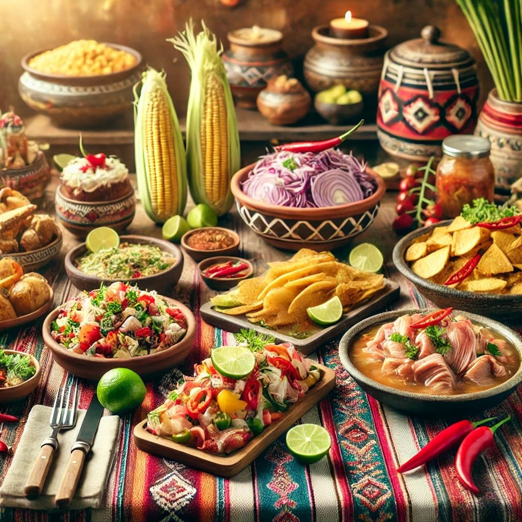 Comida de perú