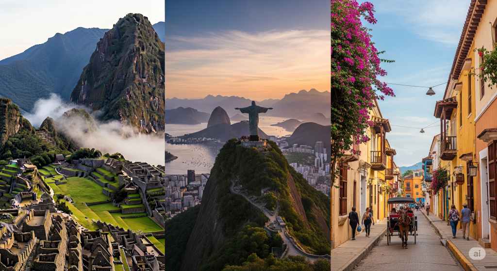Brasil, Colombia y Perú 3 países fascinantes para visitar sin visa desde la República Dominicana 2 Gemini Generated Image qs24maqs24maqs24